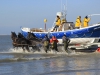 ameland reddingsboot in zee